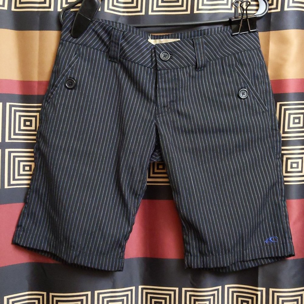 Pinstripe Shorts